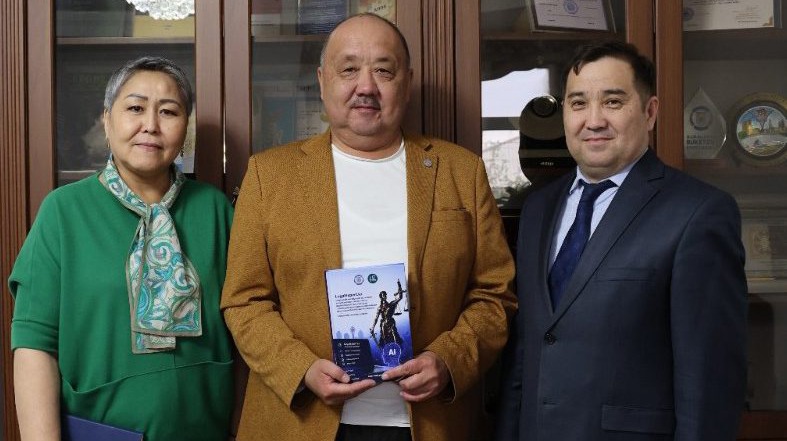 THE ACADEMY OF JUSTICE LIBRARY HAS RECEIVED NEW BOOKS DONATED BY ACADEMICIAN E.A. BUKETOV KARAGANDA NATIONAL UNIVERSITY